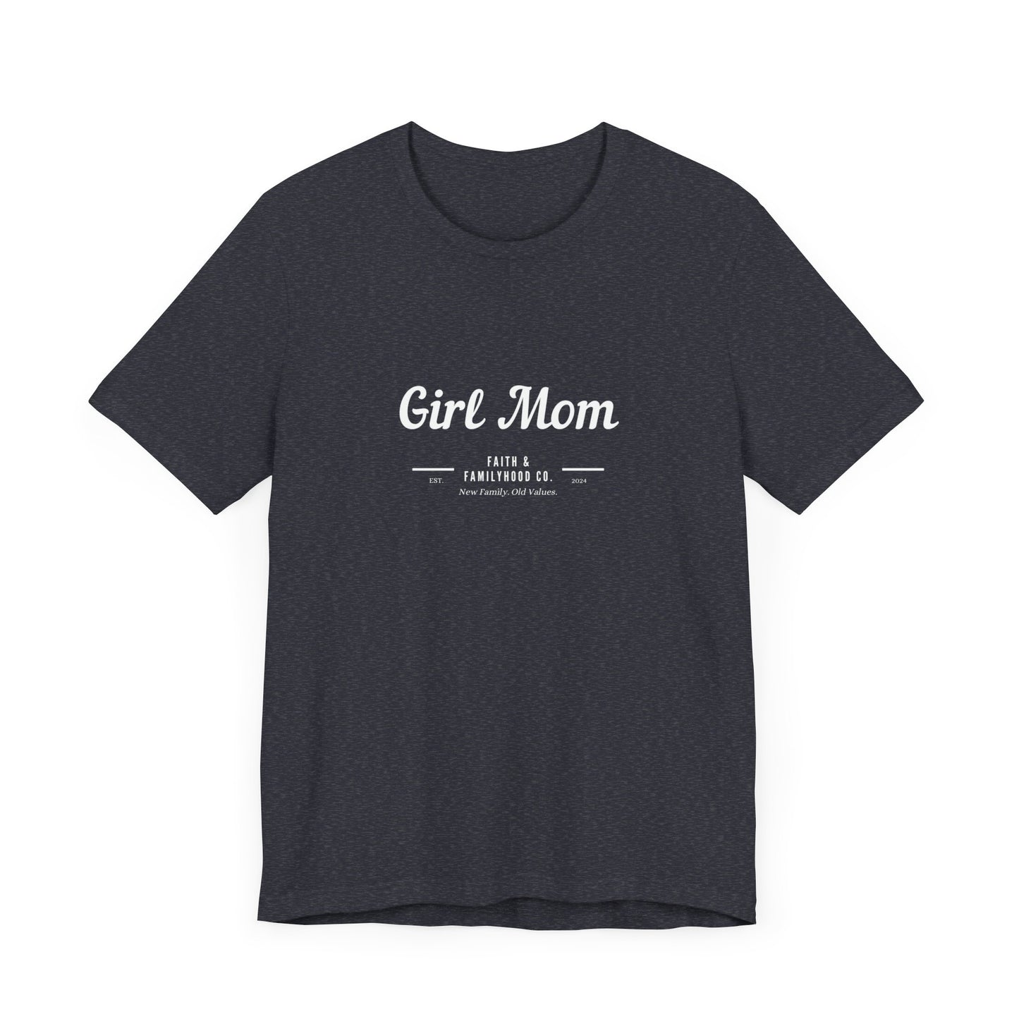 Mom Shirts | Champion of Cherish Tee | Girl Mom Edition - Faith & Familyhood Co.