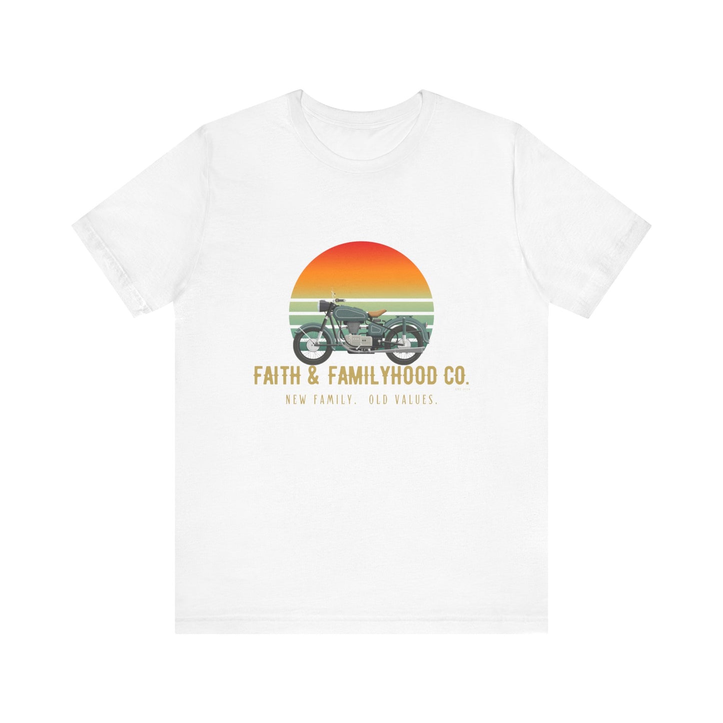 Motorcycle Shirts | Ride the Horizon Tee - Faith & Familyhood Co.