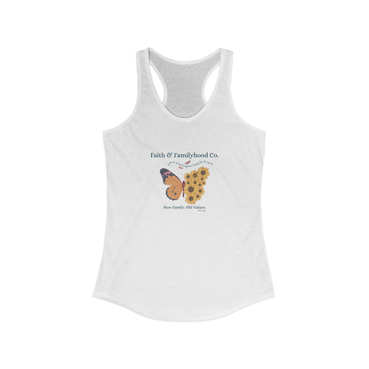 Graceful Butterfly Racerback Tank