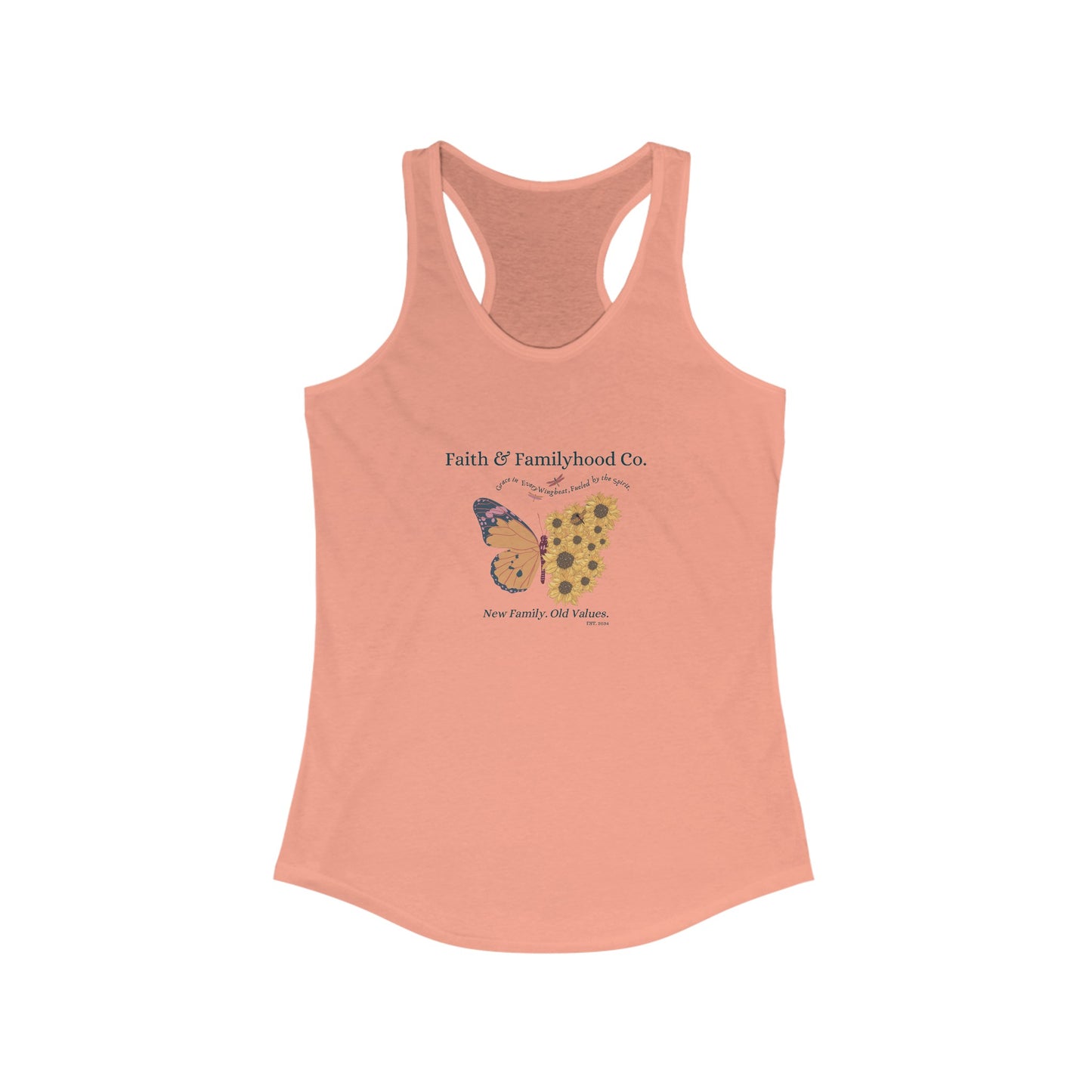 Graceful Butterfly Racerback Tank