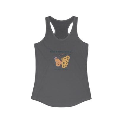 Graceful Butterfly Racerback Tank