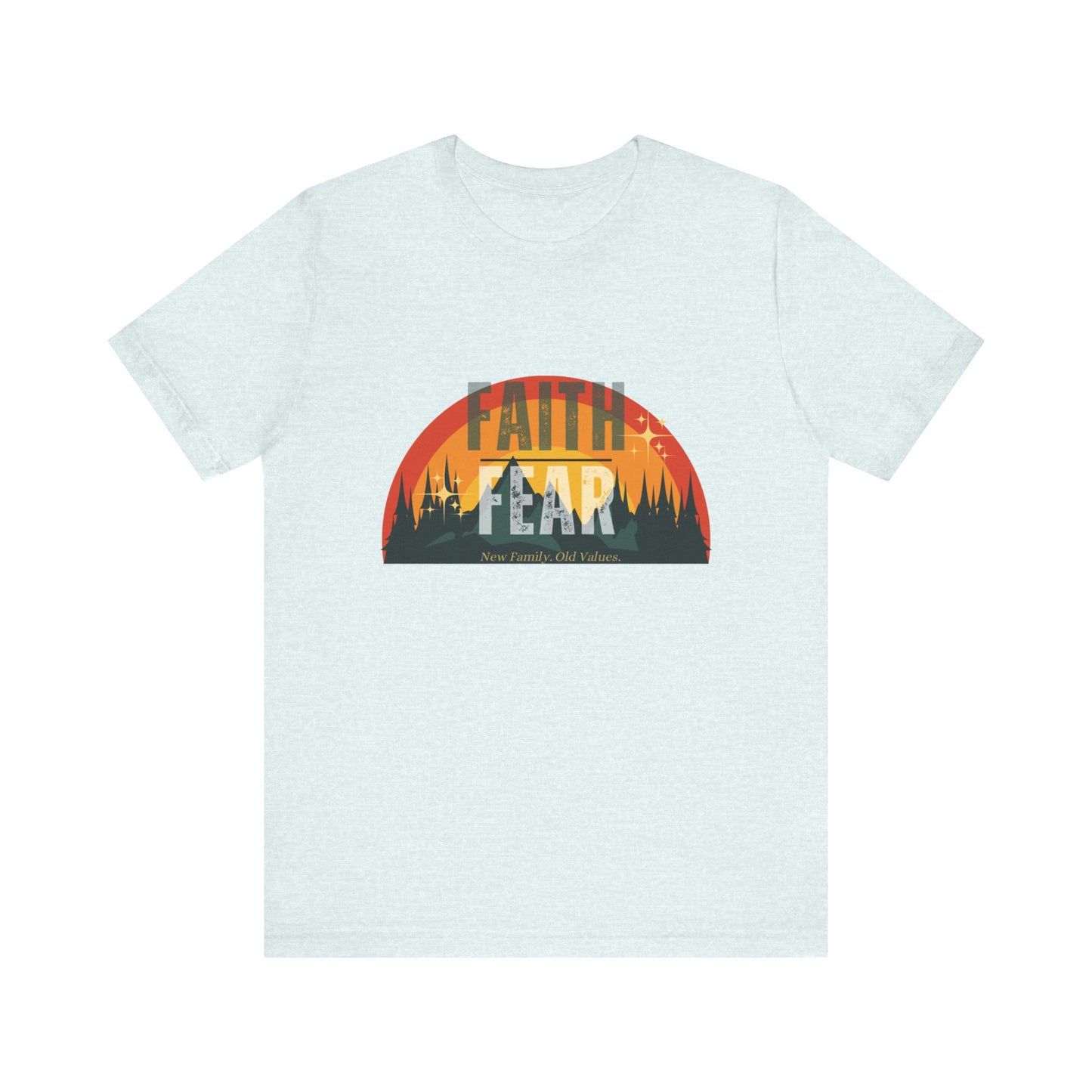 Graphic T-Shirts | Faith Over Fear Tee - Faith & Familyhood Co.