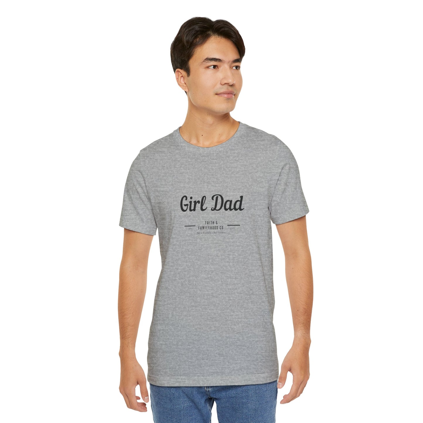 Dad Shirts | Champion of Cherish Tee | Girl Dad Edition - Faith & Familyhood Co.