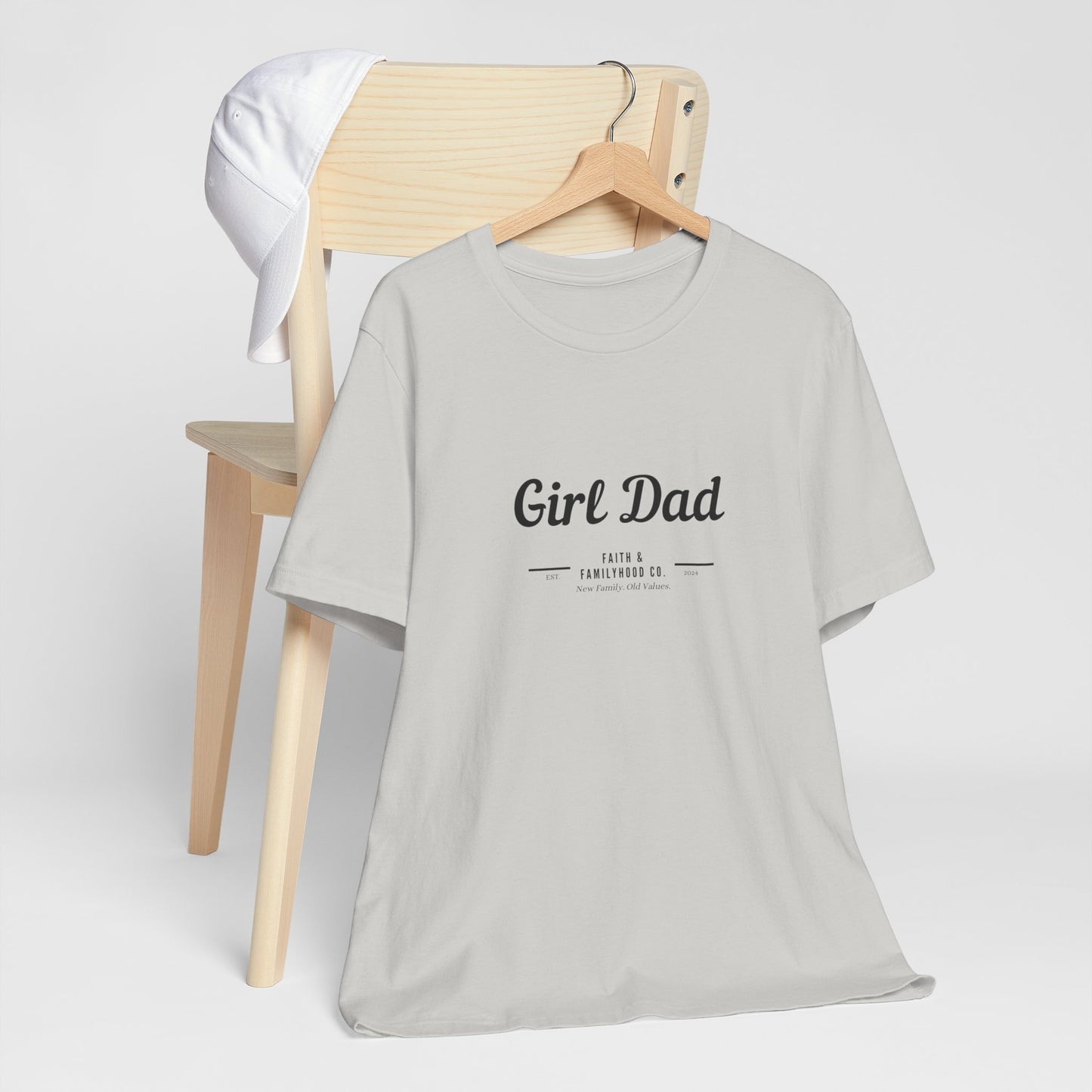 Dad Shirts | Champion of Cherish Tee | Girl Dad Edition - Faith & Familyhood Co.