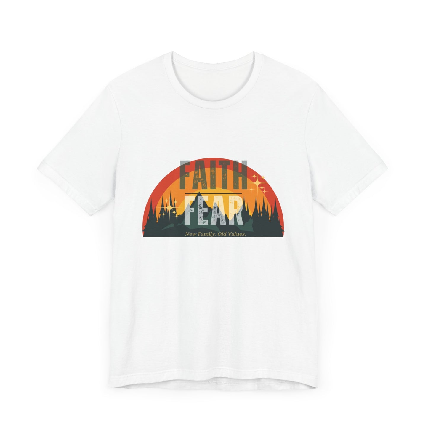 Graphic T-Shirts | Faith Over Fear Tee - Faith & Familyhood Co.