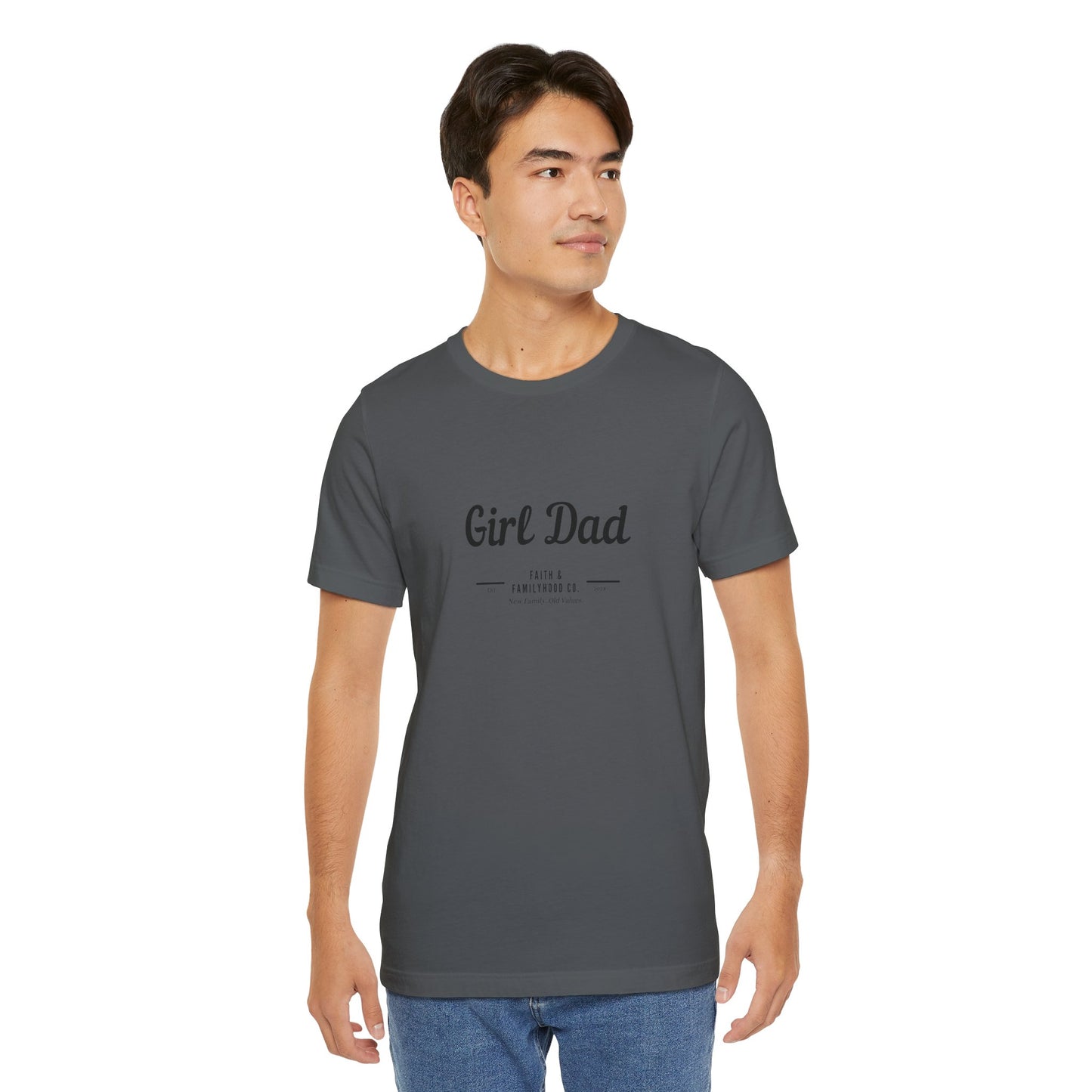 Dad Shirts | Champion of Cherish Tee | Girl Dad Edition - Faith & Familyhood Co.