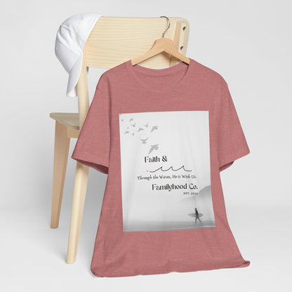 Faith Shirts | Serene Surfer Tee | Embodying Faith - Faith & Familyhood Co.