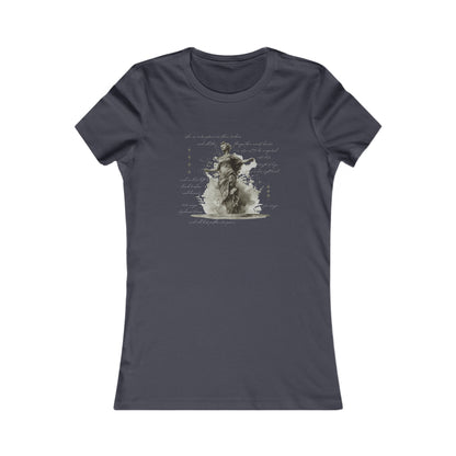 Slim Fit T Shirts Women's | Graceful Strength Women's Tee - Faith and Familyhood Co.