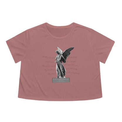 Guardian Angel T-Shirt | Heavenly Protection Crop Top - Faith & Familyhood Co.