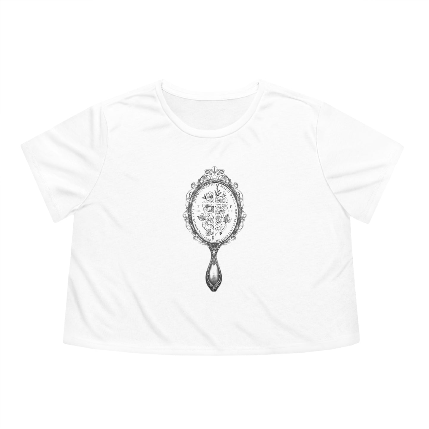 Inner Beauty Reflections Crop Tee