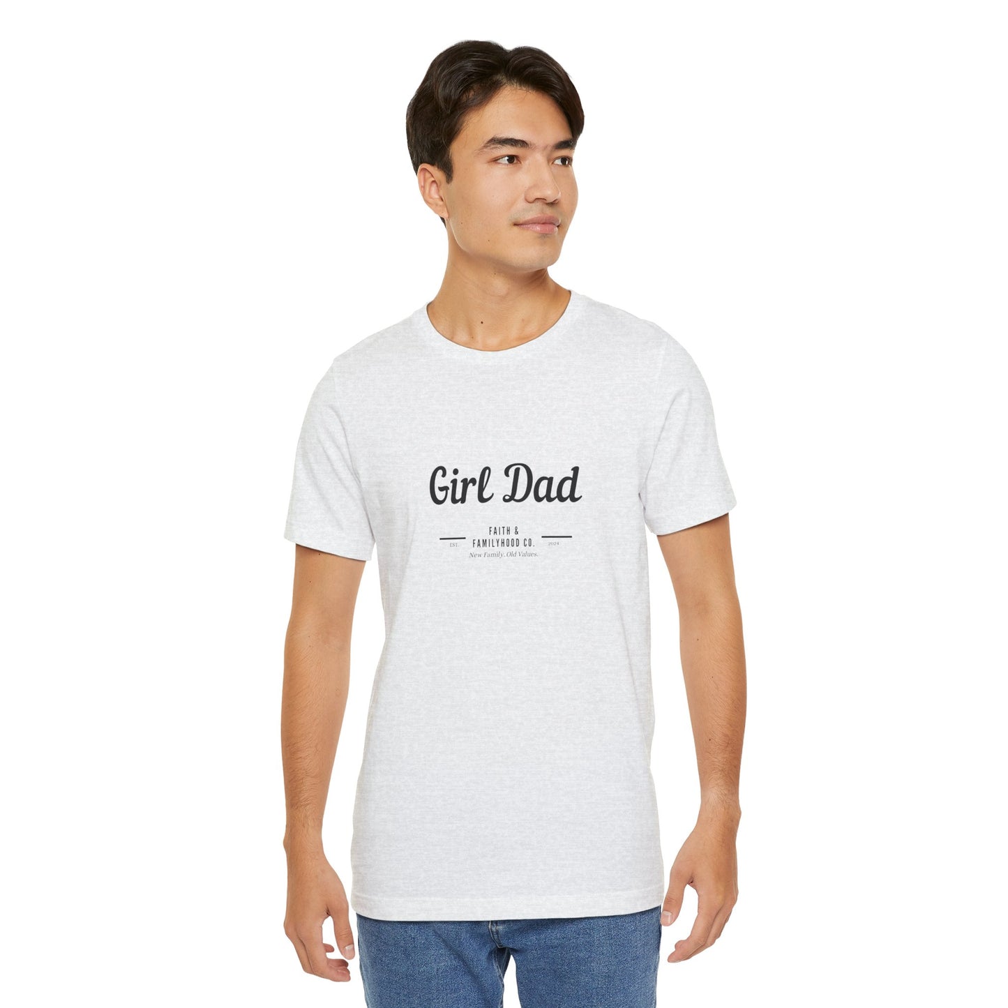 Dad Shirts | Champion of Cherish Tee | Girl Dad Edition - Faith & Familyhood Co.