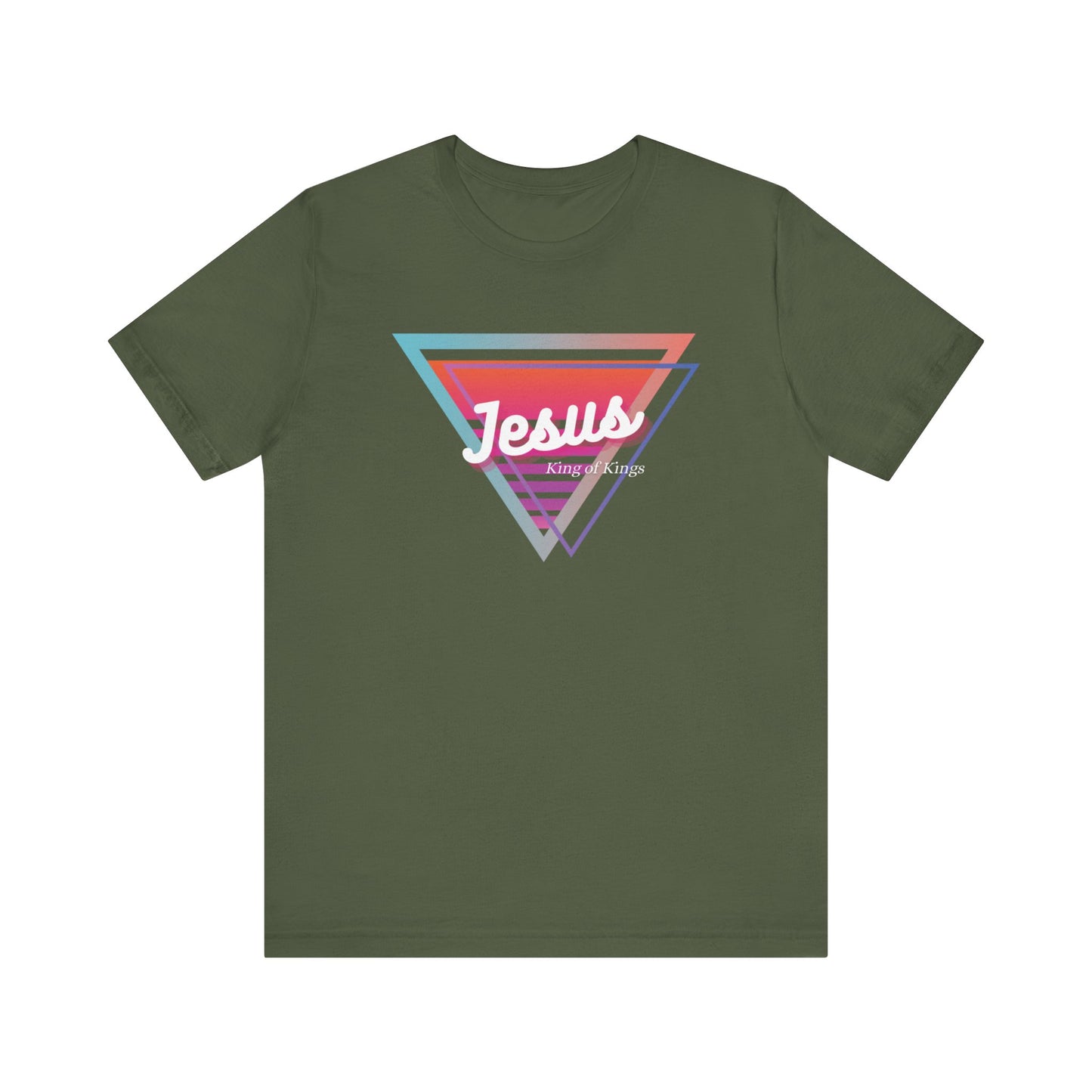 Neon Glory Tee: Jesus King of Kings