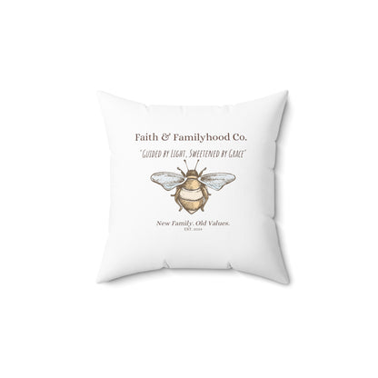 Divine Illumination Decorative Pillow