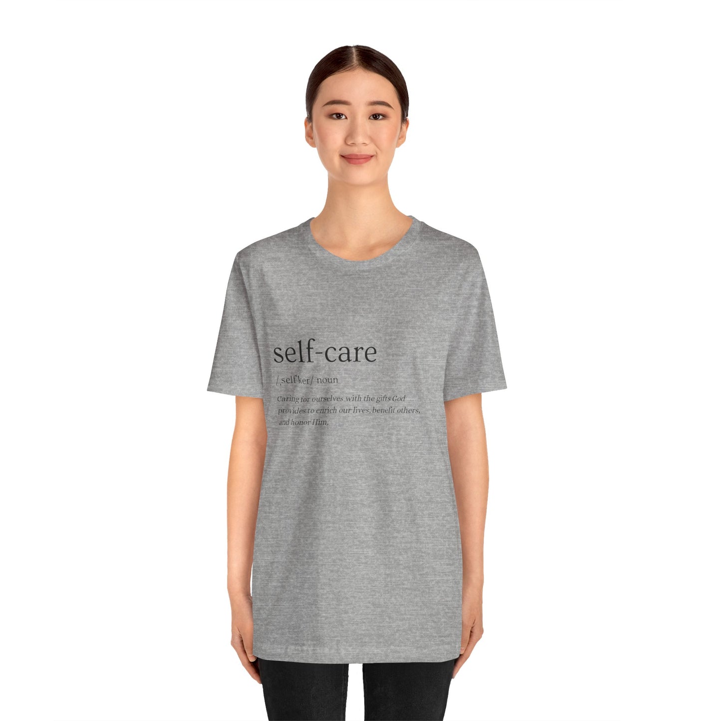 Self-Care Definition Tee