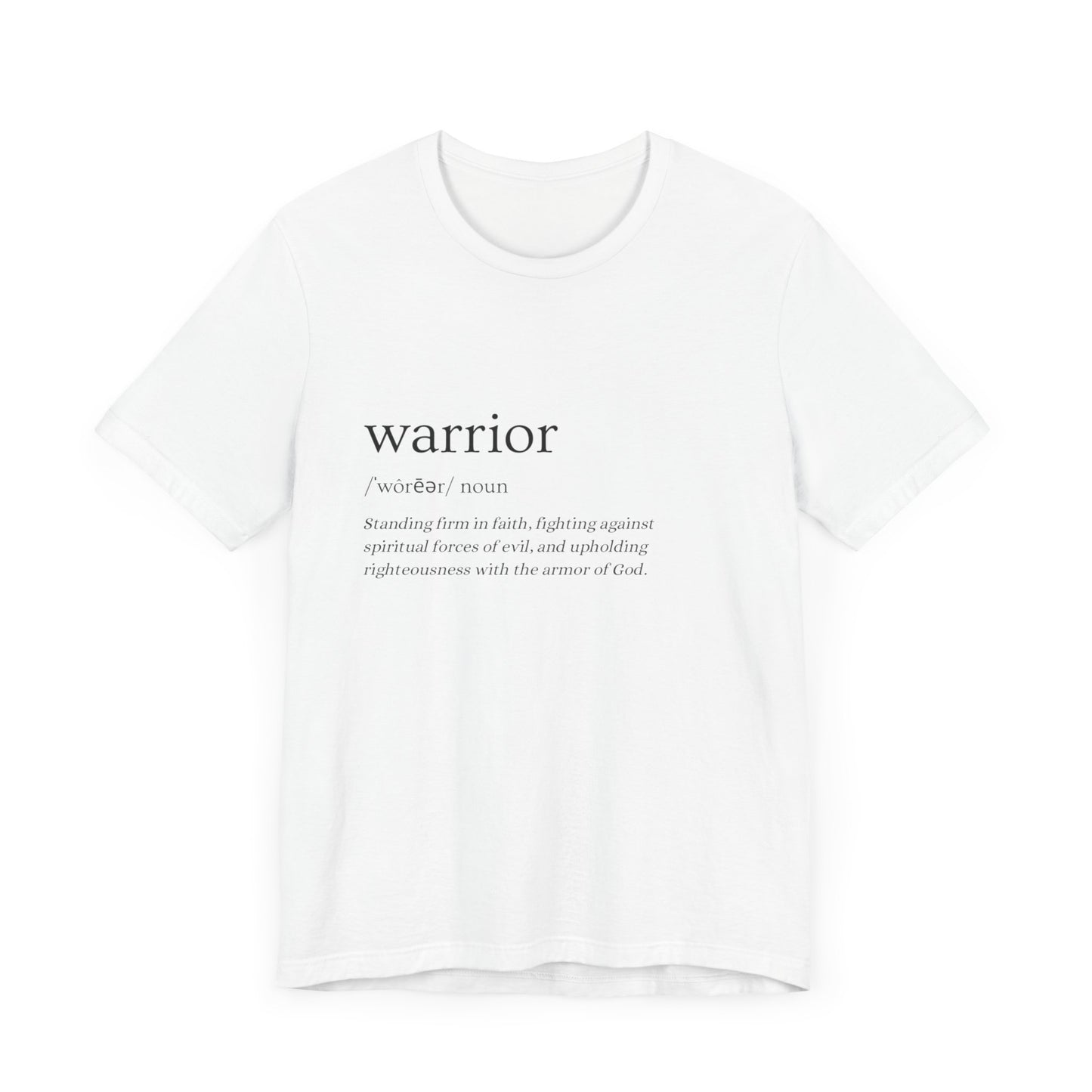 Warrior of Faith Tee