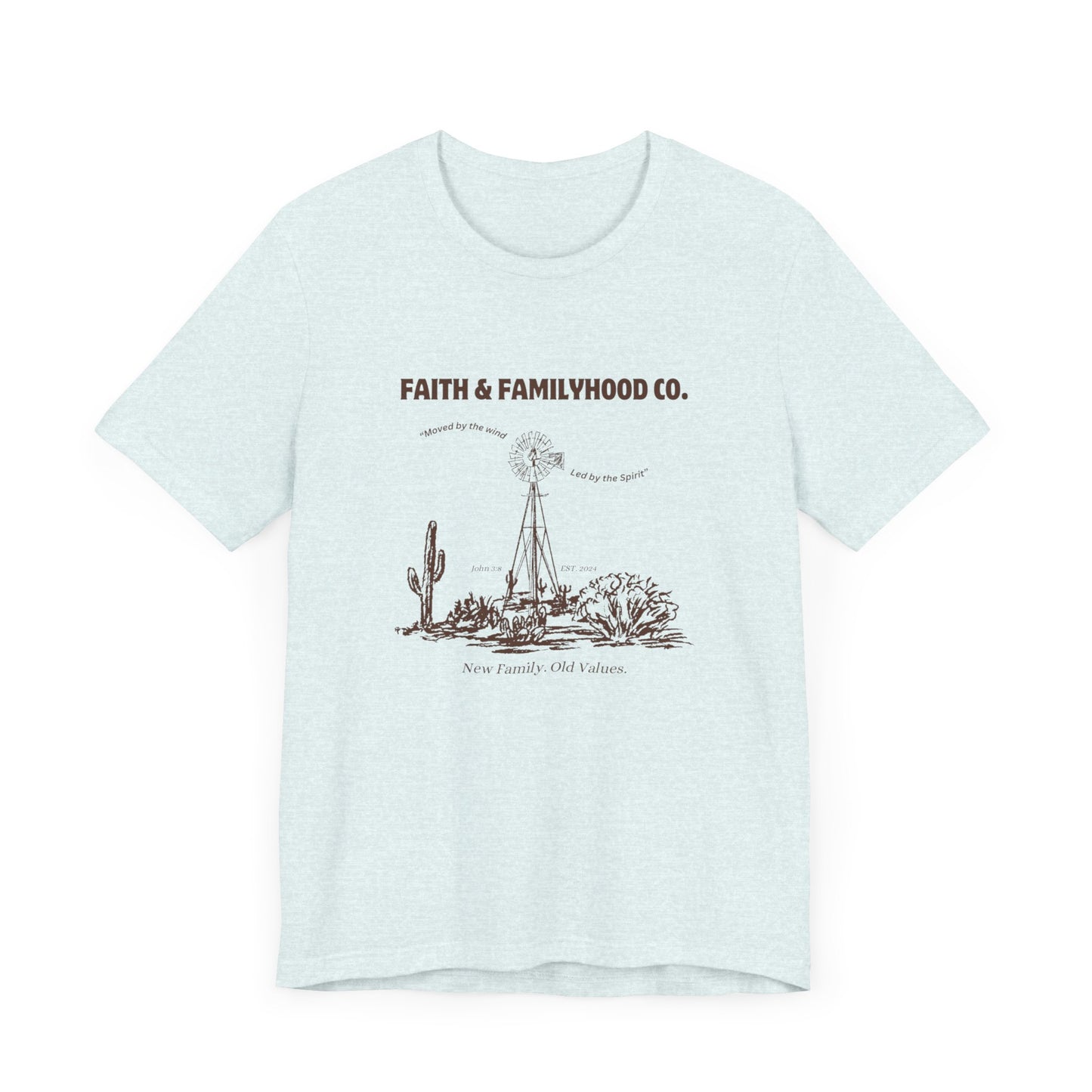 Vintage T Shirts | Guided & Grounded Tee - Faith & Familyhood Co.