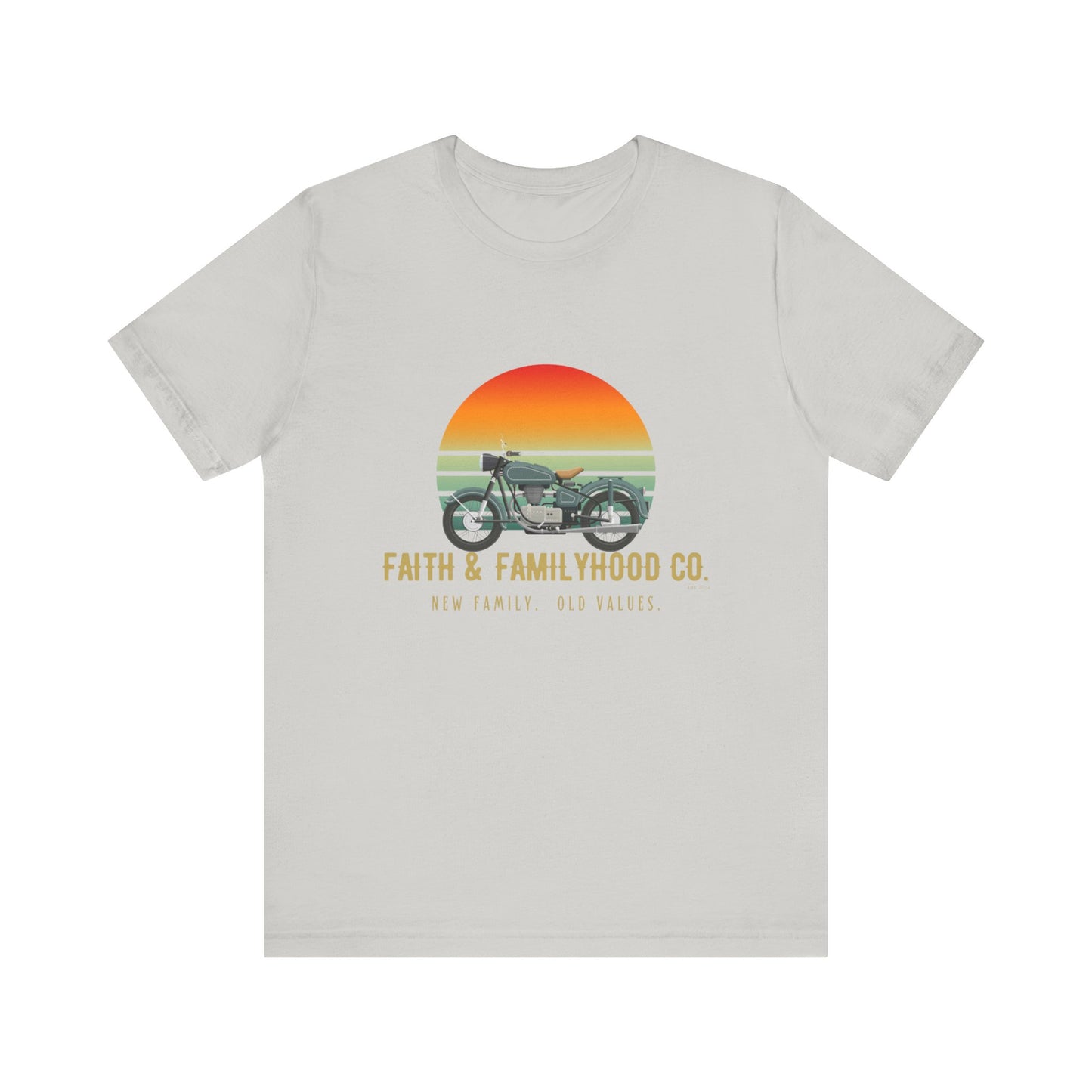 Motorcycle Shirts | Ride the Horizon Tee - Faith & Familyhood Co.